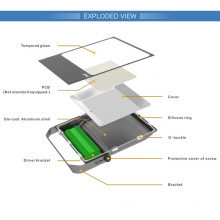 Proyector delgado 80W Dimmable Luz de inundación al aire libre del LED